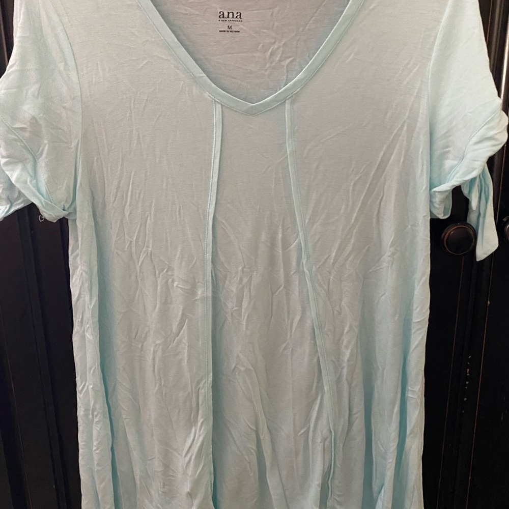 Soft blue shirt